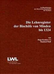 Cover von Die Lehnregister der Bischöfe von Minden bis 1324