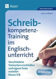 Cover von Schreibkompetenz-Training im Englischunterricht