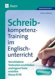 Cover von Schreibkompetenz-Training im Englischunterricht
