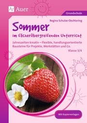 Cover von Sommer im fächerübergreifenden Unterricht 3-4