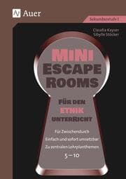 Cover von Mini-Escape Rooms für den Ethikunterricht