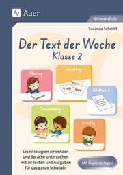 Cover von Der Text der Woche - Klasse 2
