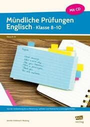 Cover von Mündliche Prüfungen Englisch - Klasse 8-10