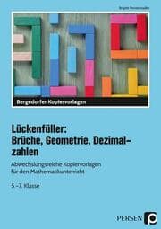Cover von Lückenfüller: Brüche, Geometrie, Dezimalzahlen