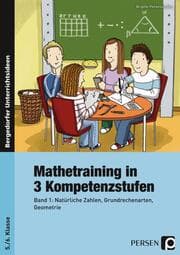 Cover von Mathetraining in 3 Kompetenzstufen - 5./6. Klasse
