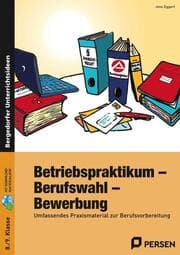 Cover von Betriebspraktikum, Berufswahl, Bewerbung