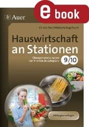 Cover von Hauswirtschaft an Stationen 9-10