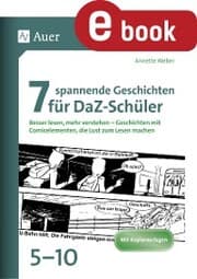 Cover von 7 spannende Geschichten für DaZ-Schüler 5-10