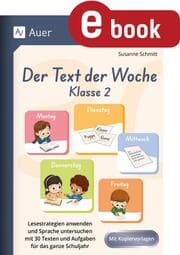 Cover von Der Text der Woche - Klasse 2