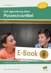 Cover von DaZ eigenständig üben: Possessivartikel - SEK
