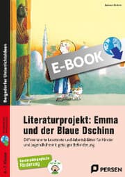 Cover von Literaturprojekt: Emma und der Blaue Dschinn