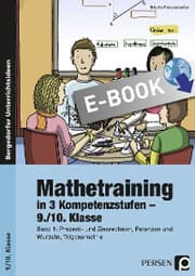 Cover von Mathetraining in 3 Kompetenzstufen - 9./10. Klasse