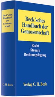 Cover von Beck'sches Handbuch der Genossenschaft
