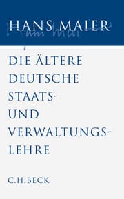 Cover von Gesammelte Schriften Bd. IV: Die ältere deutsche Staats- und Verwaltungslehre