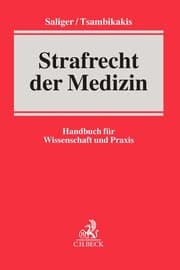 Cover von Strafrecht der Medizin