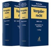 Cover von Beck'scher Vergaberechtskommentar 1+2