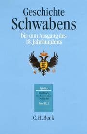 Cover von Handbuch der bayerischen Geschichte Bd. III, 2: Geschichte Schwabens bis zum Ausgang des 18. Jahrhunderts
