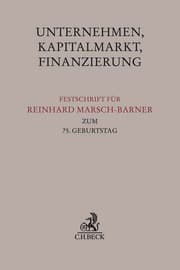 Cover von Unternehmen, Kapitalmarkt, Finanzierung