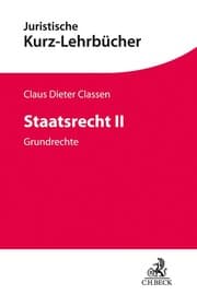 Cover von Staatsrecht II