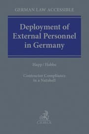 Cover von Deployment of External Personnel in Germany