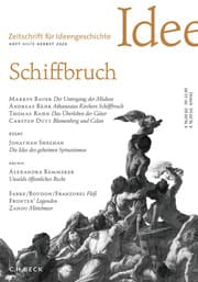Cover von Zeitschrift für Ideengeschichte Heft XIV/3 Herbst 2020