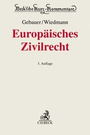 Cover von Europäisches Zivilrecht