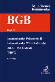 Cover von Münchener Kommentar zum Bürgerlichen Gesetzbuch 13