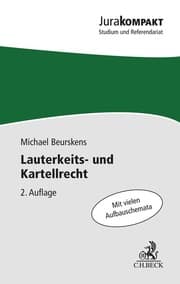 Cover von Lauterkeits- und Kartellrecht