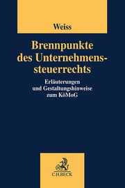 Cover von Brennpunkte des Unternehmenssteuerrechts