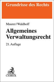 Cover von Allgemeines Verwaltungsrecht