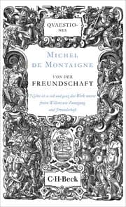 Cover von Von der Freundschaft