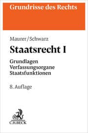 Cover von Staatsrecht I