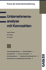 Cover von Unternehmensanalyse mit Kennziffern