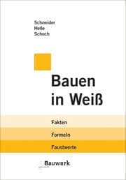 Cover von Bauen in Weiß