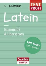 Cover von Testprofi Latein - Grammatik & Übersetzen