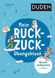 Cover von Mein Ruckzuck-Übungsblock Grundrechenarten 1. Klasse