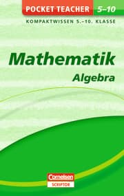 Cover von Pocket Teacher Mathematik - Algebra