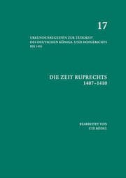 Cover von Die Zeit Ruprechts (1407-1410)