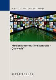 Cover von Medienkonzentrationskontrolle - Quo vadis?