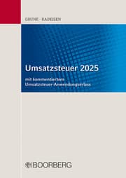 Cover von Umsatzsteuer 2025