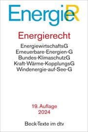 Cover von Energierecht