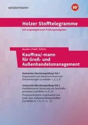 Cover von Holzer Stofftelegramme Kauffrau/-mann für Groß- und Außenhandelsmanagement