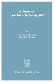 Cover von Aristoteles' assertorische Syllogistik.