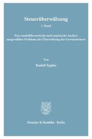 Cover von Steuerüberwälzung.