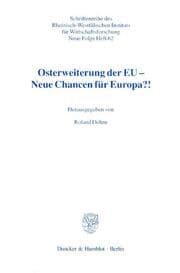 Cover von Osterweiterung der EU - Neue Chancen für Europa?!