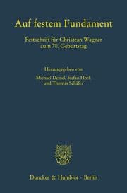 Cover von Auf festem Fundament.
