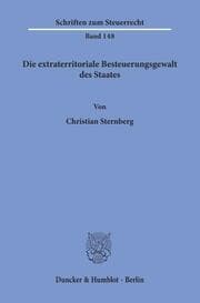 Cover von Die extraterritoriale Besteuerungsgewalt des Staates.