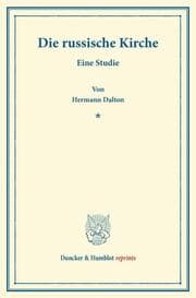 Cover von Die russische Kirche.