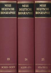 Cover von Neue Deutsche Biographie