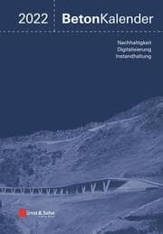 Cover von Beton-Kalender 2022